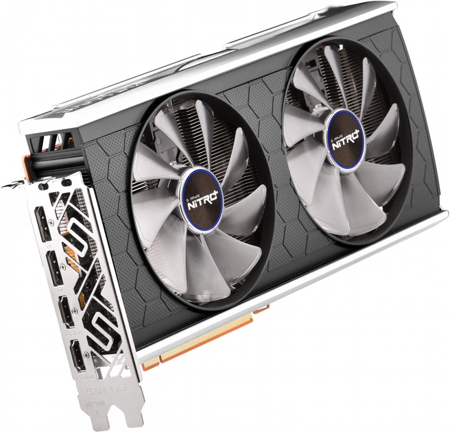 Видеокарта Sapphire PCI-Ex Radeon RX 5500 XT NITRO+ 8GB GDDR6 (128bit) (1737/14400) (2 х HDMI, 2 x DisplayPort) (11295-05-20G) - Фото 3 Видеокарта Sapphire PCI-Ex Radeon RX 5500 XT NITRO+ 8GB GDDR6 (128bit) (1737/14400) (2 х HDMI, 2 x DisplayPort) (11295-05-20G) - изображение 3