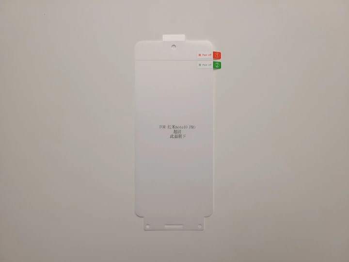 Гидрогелевая пленка Glass для Xiaomi Redmi Note 10 Pro - изображение 2