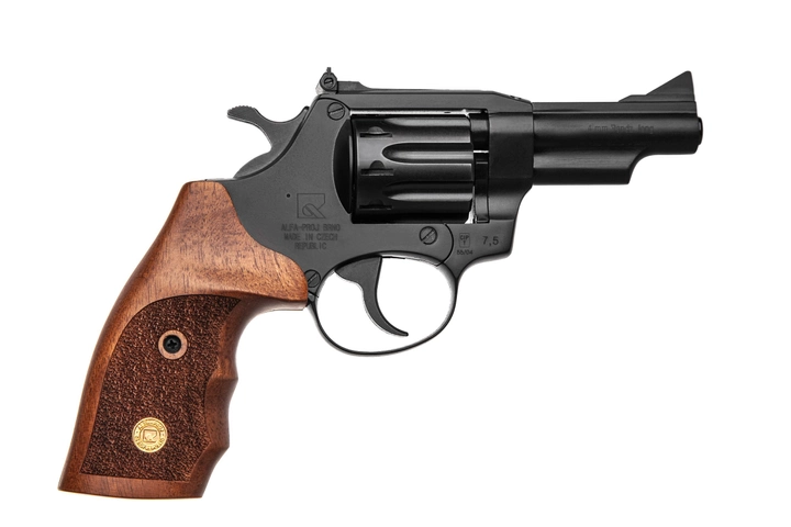 Револьвер під набій Флобера Alfa mod. 431 ворон/дерево. 14310056 - зображення 2