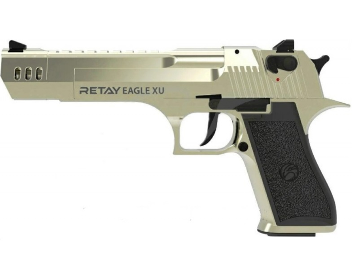 Пістолет стартовий Retay XU кал. 9мм. Колір – satin. 11950602 - зображення 1