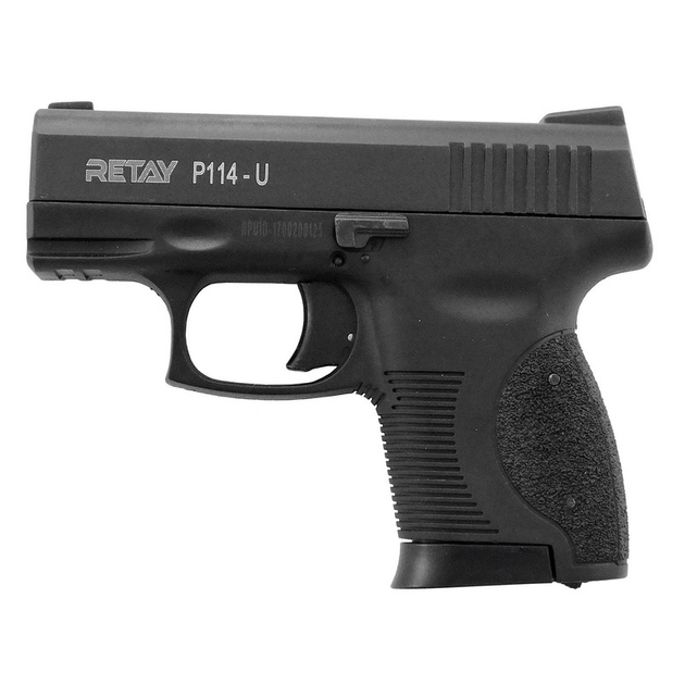 Пистолет стартовый Retay P114 кал. 9 мм. Цвет - black. 11950325 - зображення 1