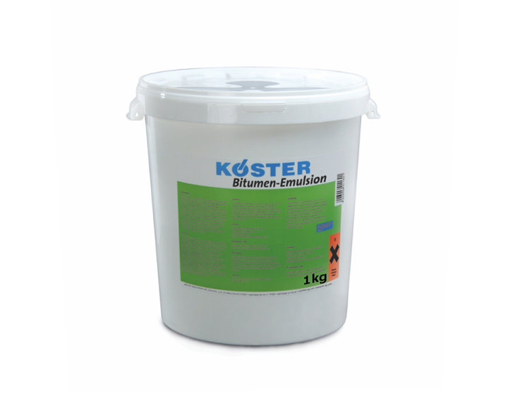 Мастика бітумна KÖSTER BITUMEN-EMULSION гідроізоляційна чорна 1кг - Фото 1 Мастика бітумна KÖSTER BITUMEN-EMULSION гідроізоляційна чорна 1кг - зображення 1