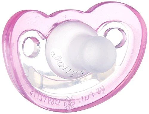 Пустушка силіконова RazBaby JollyPop Pink 3M+ 2шт - зображення 2
