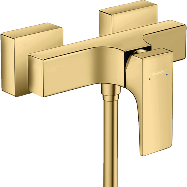 Змішувач Hansgrohe Metropol для душу Polished Gold Optic 32560990 - Фото 1 Змішувач Hansgrohe Metropol для душу Polished Gold Optic 32560990 - зображення 1