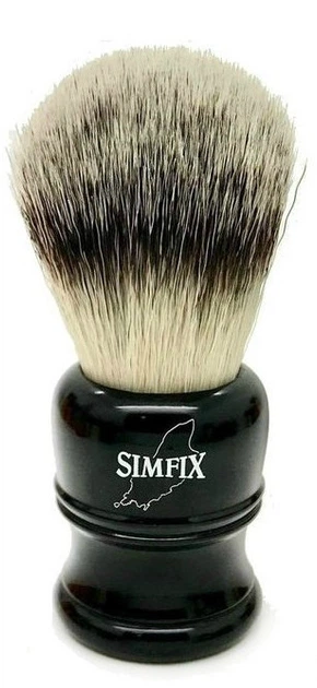 Помазок для гоління Simfix SF1 Synthetic Bristle faux Ebony (Синтетика) - Фото 1 Помазок для гоління Simfix SF1 Synthetic Bristle faux Ebony (Синтетика) - изображение 1