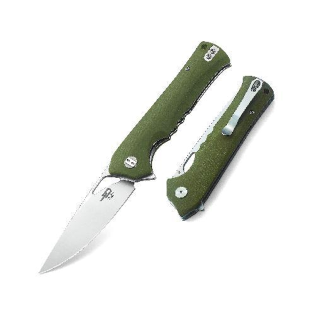 Нiж складний Bestech Knife MUSKIE Green (BG20B-1) - зображення 1