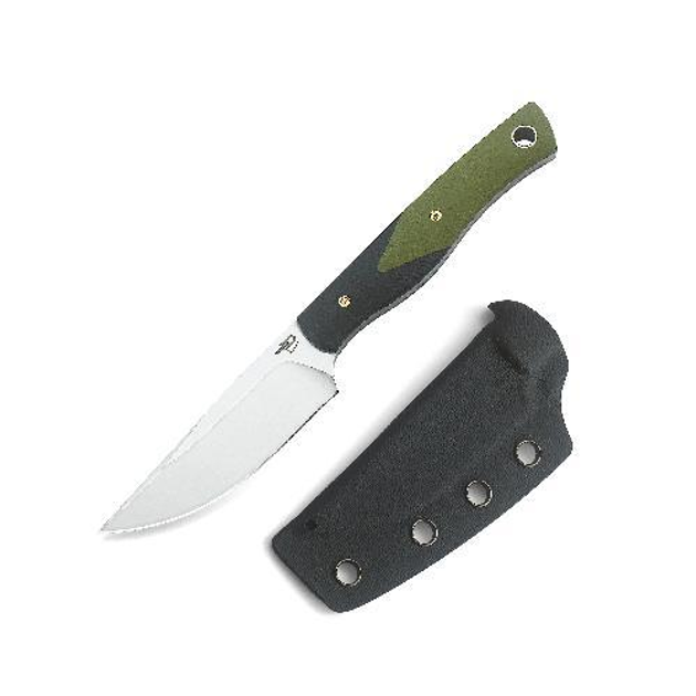 Ніж Bestech Knife HEIDIBLACKSMITH Black and Green (BFK01A) - зображення 1