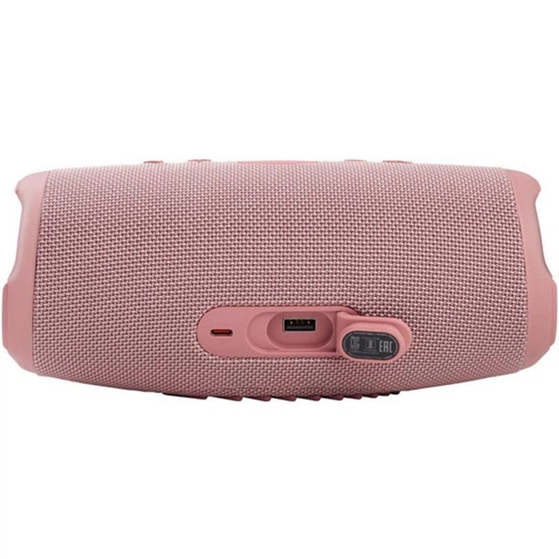Акустическая система JBL Charge 5 Pink (JBLCHARGE5PINK) - Фото 4 Акустическая система JBL Charge 5 Pink (JBLCHARGE5PINK) - изображение 4