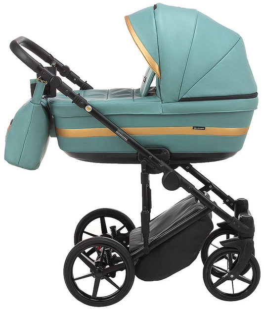Коляска 2 в 1 Adamex Rimini ECO кожа 100% RI-233 - изображение 3