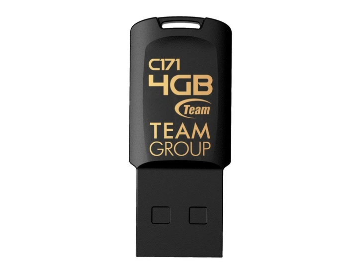 USB флеш накопитель Team 4GB C171 Black USB 2.0 (TC1714GB01) - изображение 3
