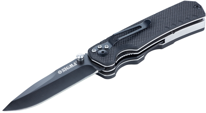 Нож раскладной Sigma 112 мм рукоятка Композит G10 (4375721) - изображение 2