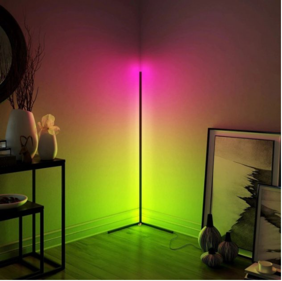 Кутовий RGB світильник на пульті керування 2 ШТУКИ Bohemia Stand Light 1.2м, лампа-торшер з різнобарвним світлом 220В - зображення 6