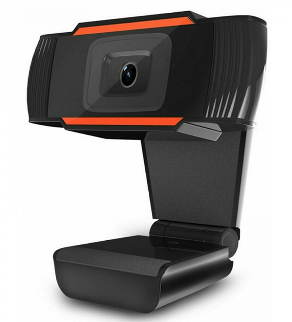 Веб-камера для компьютера ноутбука 640×480 с микрофоном DT Z05 720P Чёрный - Фото 1 Веб-камера для компьютера ноутбука 640×480 с микрофоном DT Z05 720P Чёрный - изображение 1