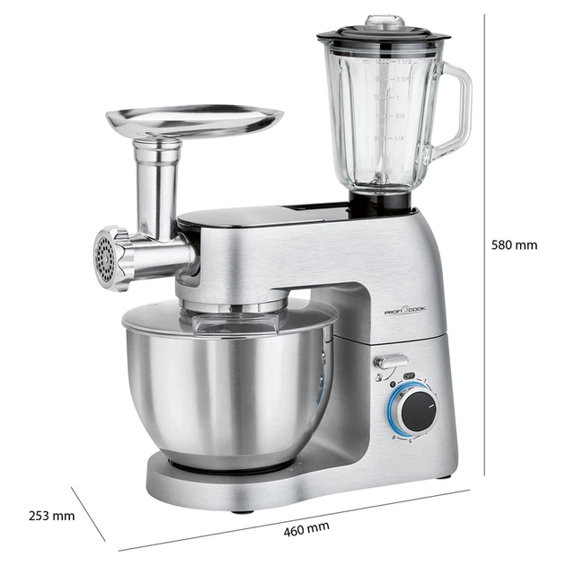 Кухонний комбайн PROFI COOK PC-KM 1189 - зображення 2