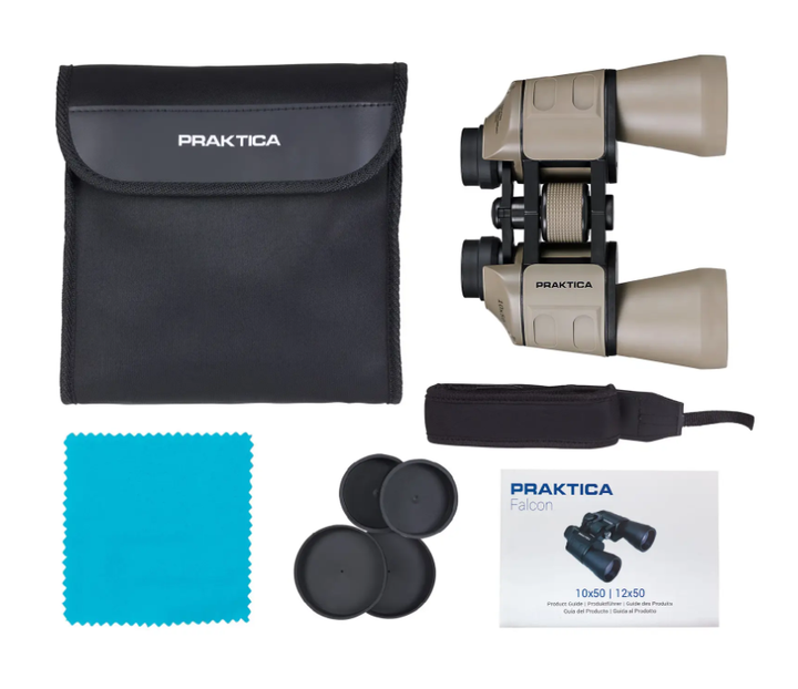 Бинокль Praktica Falcon FMC 10x50 Sand (928543) - изображение 3