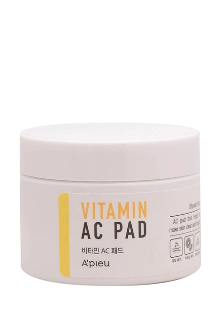 Пилинг-диски для лица Apieu Vitamin AC Pad, 80 г (8809530049747) - изображение 1
