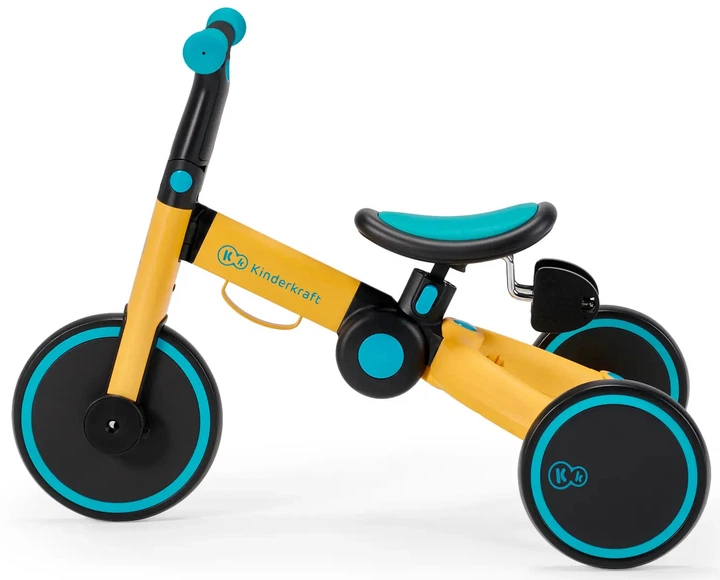 Трехколесный велосипед 3 в 1 KinderKraft 4TRIKE Primrose Yellow (KR4TRI00YEL0000) (5902533916030,0) - изображение 4