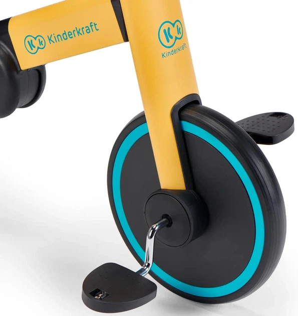 Трехколесный велосипед 3 в 1 KinderKraft 4TRIKE Primrose Yellow (KR4TRI00YEL0000) (5902533916030,0) - изображение 8