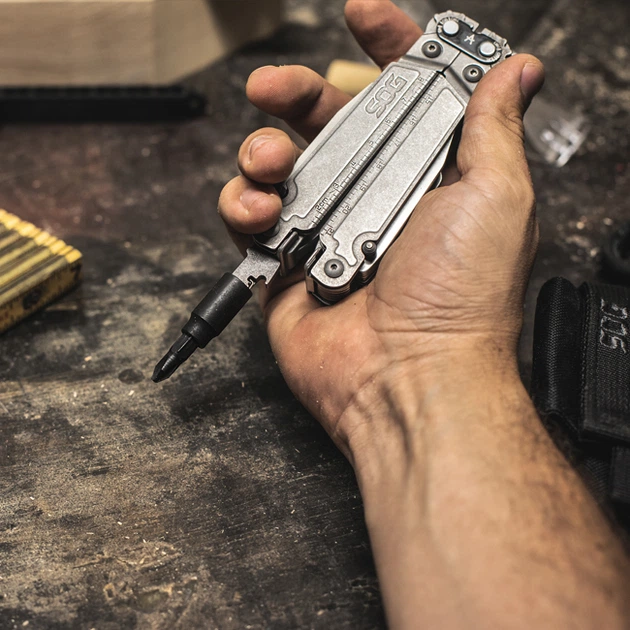 Мультитул SOG PowerAccess Assist Сірий - изображение 9