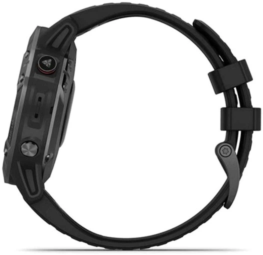 Спортивные часы Garmin Fenix 6 Sapphire Carbon Gray DLC with Black Band (010-02158-10) - Фото 6 Спортивные часы Garmin Fenix 6 Sapphire Carbon Gray DLC with Black Band (010-02158-10) - изображение 6