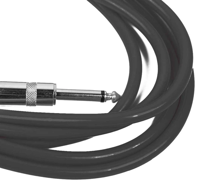 Кабель Deviser PL-D3 Jack 6,3 M - Jack 6,3 M 3м BK - изображение 2