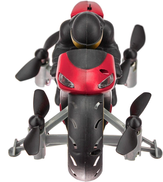 Квадрокоптер ZIPP Toys Flying Motorcycle Красный (5320038) - Фото 5 Квадрокоптер ZIPP Toys Flying Motorcycle Красный (5320038) - изображение 5