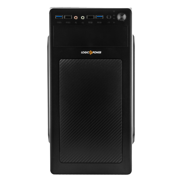 Корпус LogicPower LP 6108 400w 12cm MATX 2xUSB 3.0 + 2xUSB 2.0 - изображение 3