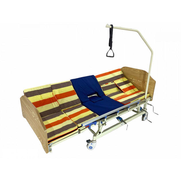 Медицинская кровать с туалетом и функцией бокового переворота для тяжелобольных MED1-HT04 - изображение 2