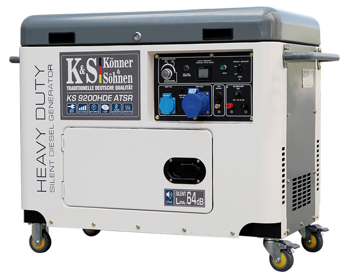 Генератор дизельний Konner&Sohnen KS 9200HDE ATSR - зображення 2