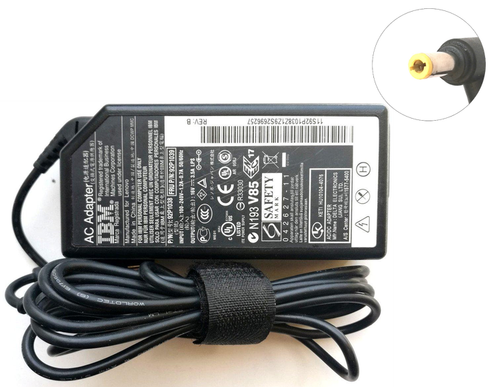 Блок живлення Lenovo/IBM 16V 56W 3.5 A 042627-11 (92P1038) 92P1039 Б/У - Фото 1 Блок живлення Lenovo/IBM 16V 56W 3.5 A 042627-11 (92P1038) 92P1039 Б/У - зображення 1