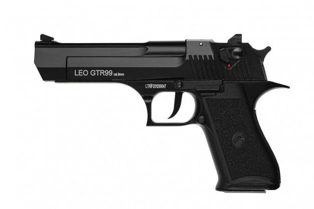 Стартовий (Сигнальний) пістолет Carrera Leo GTR99 Black - зображення 1