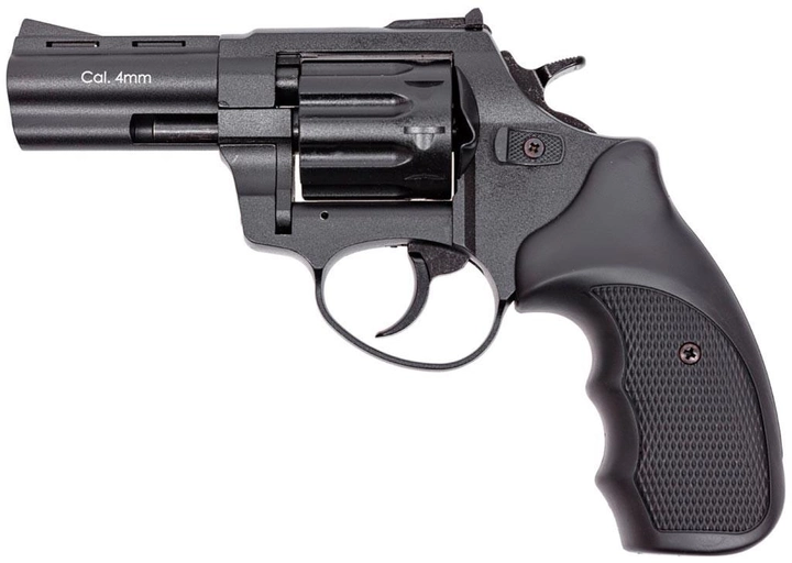 Револьвер Флобера Stalker S 3" (пластик черный) - изображение 1