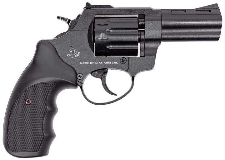 Револьвер Флобера Stalker S 3" (пластик черный) - изображение 2