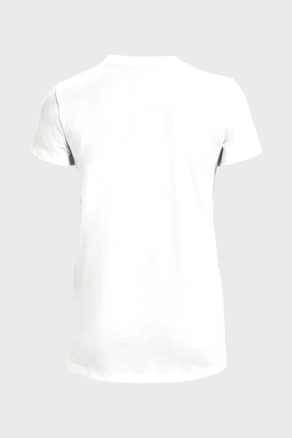 Жіноча біла футболка Live Sportstyle Graphic Under Armour L 1356305-102 - Фото 6 Жіноча біла футболка Live Sportstyle Graphic Under Armour L 1356305-102 - изображение 6