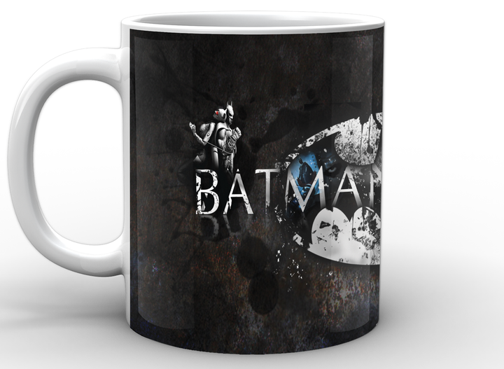 Кухоль GeekLand білий Бетмен Batman Бетмен напис BM.02.049 - зображення 3