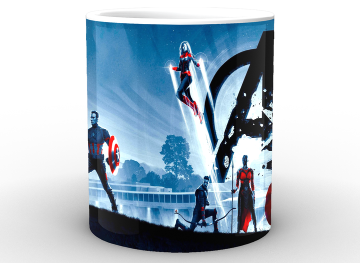 Кухоль GeekLand білий Avengers Месники фан арт AG.02.015 - Фото 2 Кухоль GeekLand білий Avengers Месники фан арт AG.02.015 - зображення 2