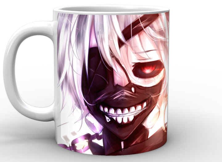 Кружка Geek Land белая Tokyo Ghoul Токийский гуль с цепями TG.02.027 - Фото 3 Кружка Geek Land белая Tokyo Ghoul Токийский гуль с цепями TG.02.027 - изображение 3