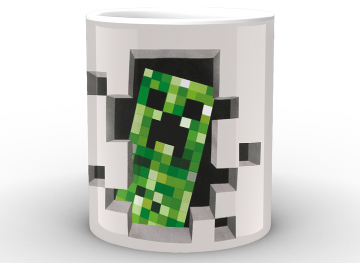 Кружка GeekLand Minecraft Майнкрафт крипер MС.02.022 - Фото 3 Кружка GeekLand Minecraft Майнкрафт крипер MС.02.022 - изображение 3