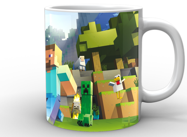 Кружка GeekLand Minecraft Майнкрафт постер MС.02.003 - Фото 1 Кружка GeekLand Minecraft Майнкрафт постер MС.02.003 - изображение 1