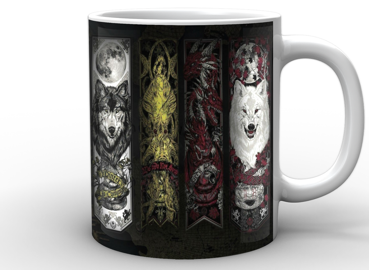 Кружка GeekLand Game of Thrones Игра Престолов надпись GT.02.018 - изображение 2