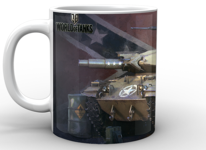 Кружка World of Tanks Мир танков девушка&nbsp;WT.02.015 - изображение 3