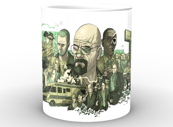 Кружка Geek Land белая Breaking Bad Во все тяжкие фан арт BB.02.009 - Фото 2 Кружка Geek Land белая Breaking Bad Во все тяжкие фан арт BB.02.009 - изображение 2