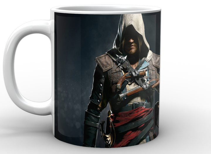 Кружка GeekLand белая Assassins Creed&nbsp;Кредо Ассасина&nbsp;черный флаг&nbsp;AC.02.06 - изображение 3