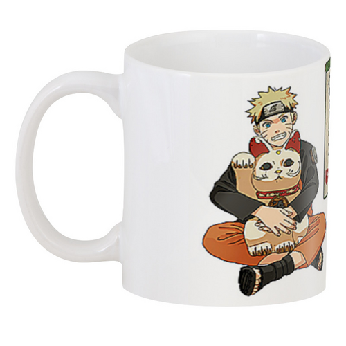 Кружка Geek Land белая Наруто Naruto с кошками NA.02.030 - Фото 3 Кружка Geek Land белая Наруто Naruto с кошками NA.02.030 - изображение 3