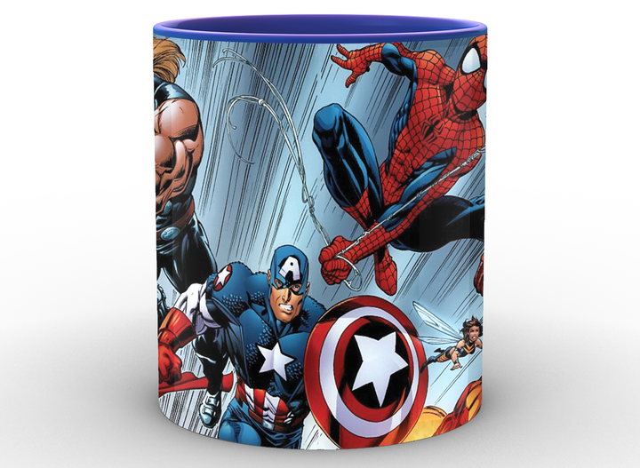 Чашка с принтом Человек-Паук Spider-Man comics SM.02.003 Кружка керамическая 0,33 - изображение 8