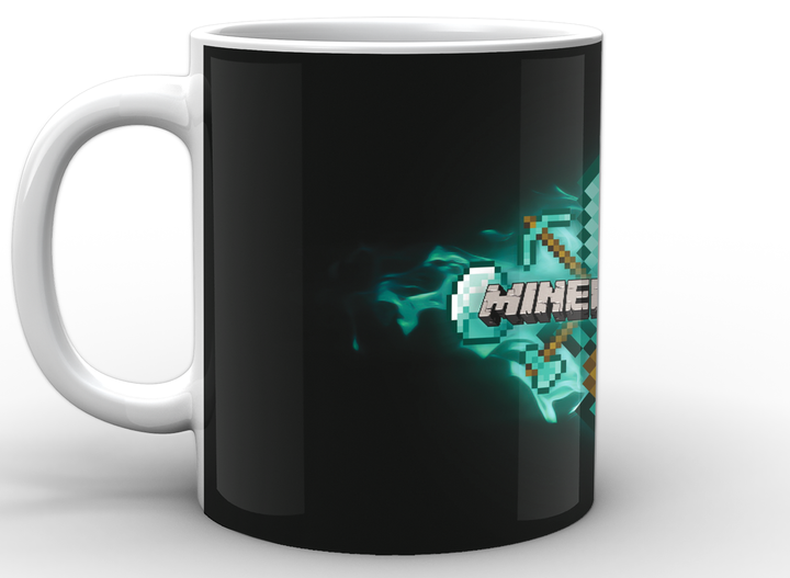Кружка GeekLand Minecraft Майнкрафт лого MС.02.004 - Фото 1 Кружка GeekLand Minecraft Майнкрафт лого MС.02.004 - изображение 1