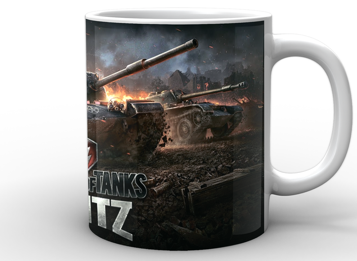 Кружка World of Tanks Мир танков постер&nbsp;WT.02.002 - изображение 3