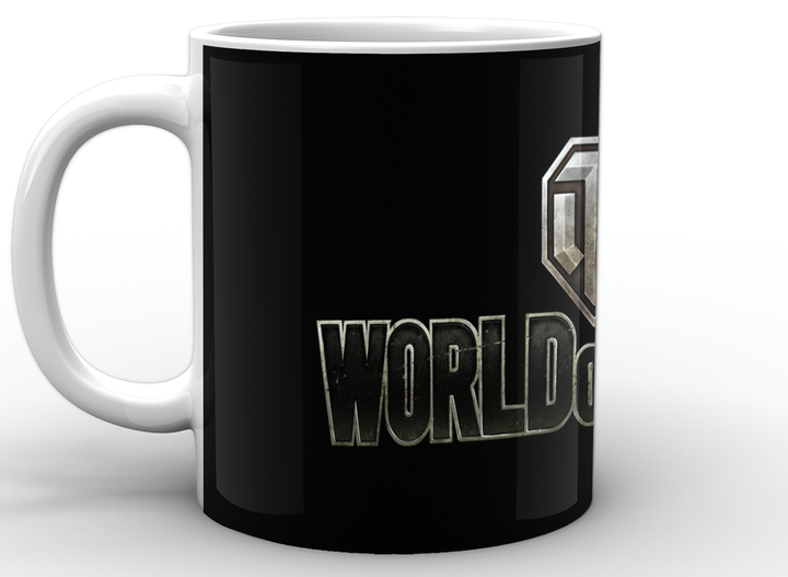 Кухоль World of Tanks Світ танків лого WT.02.016 - зображення 3
