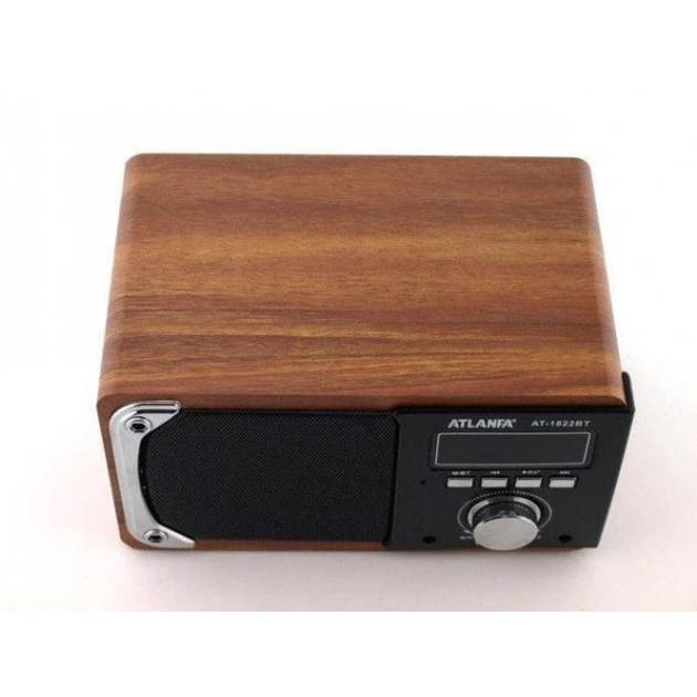 Портативная аккумуляторная Bluetooth FM радио колонка Atlanfa AT-1822BT - изображение 3