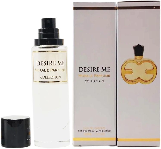 Акція на Парфумована вода для жінок Morale Parfums Desire Me версія Escada Desire Me 30 мл (3749754983197/4820269860674) від Rozetka